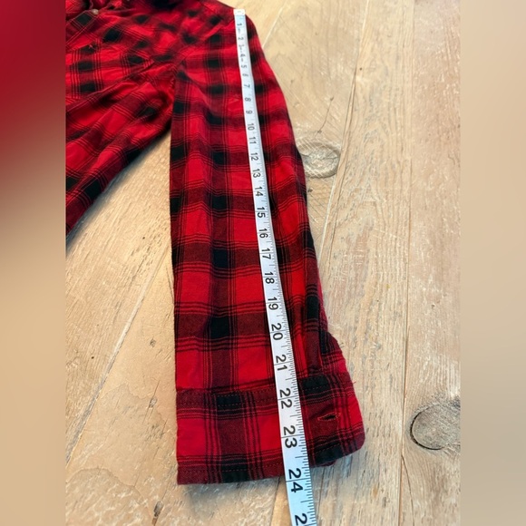 Isabel maternity plaid shirt M - Picture 7 of 8